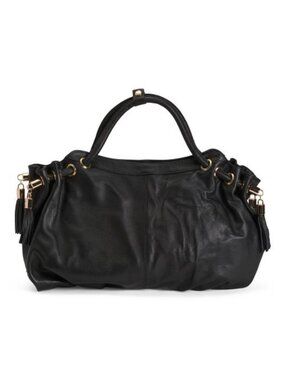 AMERILEATHER Leather Musette Satchel